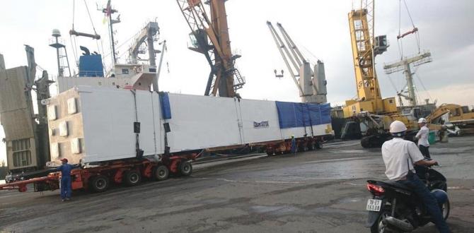 Cuchi Shipping with Transport of Heat Exchanger Cold Boxes