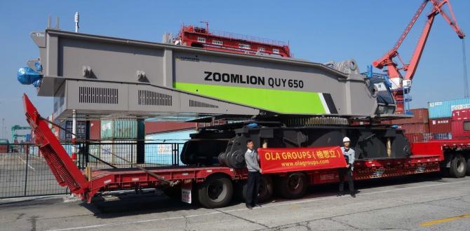 OLA Groups Logistics Handle Shipping of Another Crawler Crane