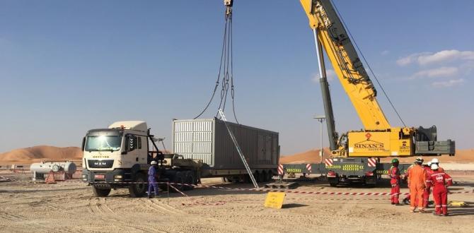 M-Star Deliver Oil Field Equipment in Oman