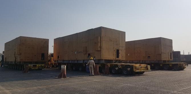 M-Star Deliver Oil Field Equipment in Oman
