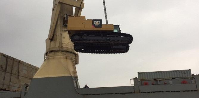 Cuchi Shipping with Transportation of Excavators