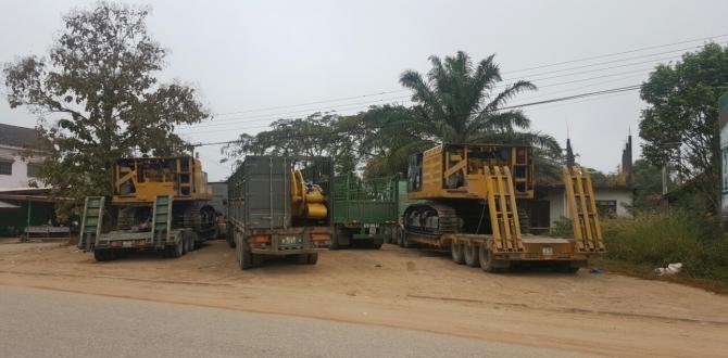 Cuchi Shipping with Transportation of Excavators