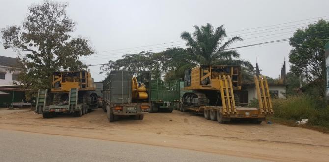 Cuchi Shipping with Transportation of Excavators