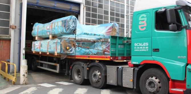 Procam Logistics & ABL NV move 4 x 600 T Second Hand Press Machines