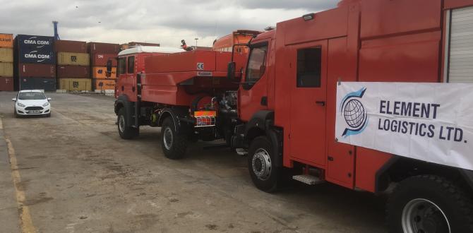 Element Logistics Organise Shipping of Fire Trucks