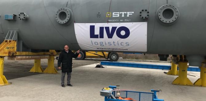 Livo Logistics Executing Multimodal Move of 2 Oversized Heaters