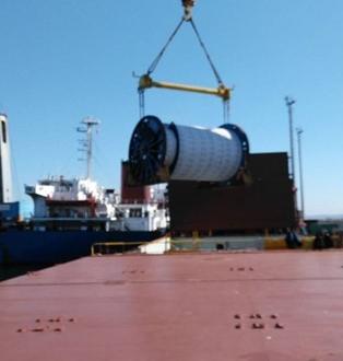 BATI Group Delivers Large FOC Reels for TANAP Project