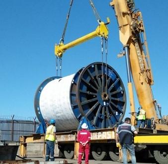 BATI Group Delivers Large FOC Reels for TANAP Project