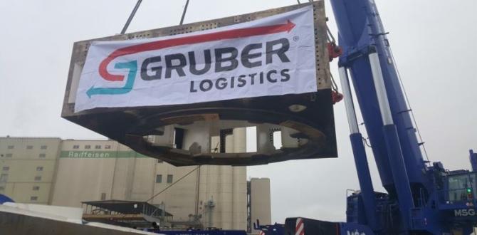 GRUBER in Bremen Handle Heavy Loads from Kehl to Porto Marghera