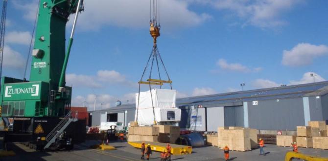 Europe Cargo Load MV. Rochefort at Antwerp Port