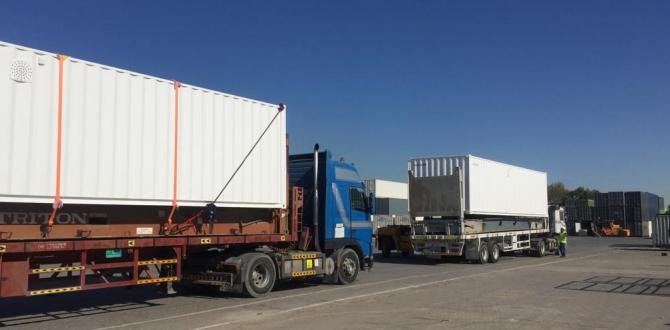 PCIT Deliver Portable Cabins to Kabul