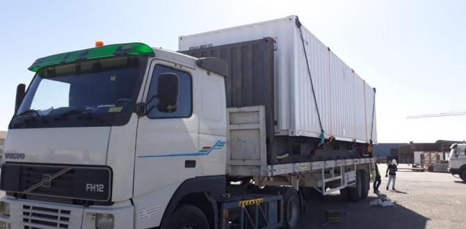 PCIT Deliver Portable Cabins to Kabul