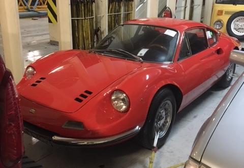 Europe Cargo Arrange Import of Vintage Ferrari