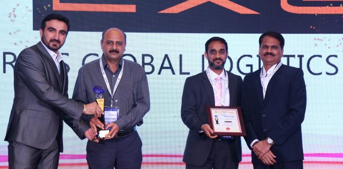 EXG Awarded 'Project Cargo Forwarder of the Year' at Gujarat Junction Awards 2018