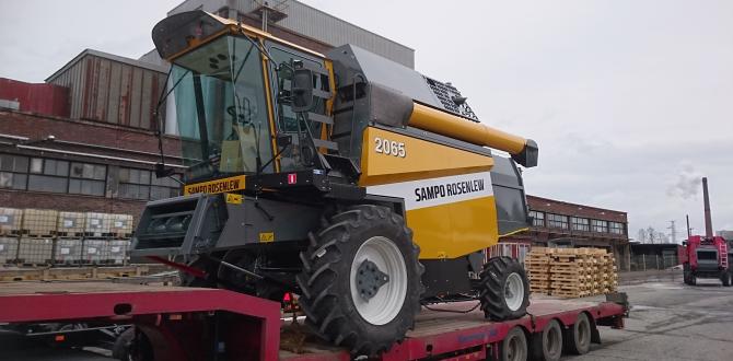 CF&S Transporting 50 Sampo Harvesters by Rail