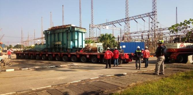 Megalift Covers 300km to Deliver Two Transformers