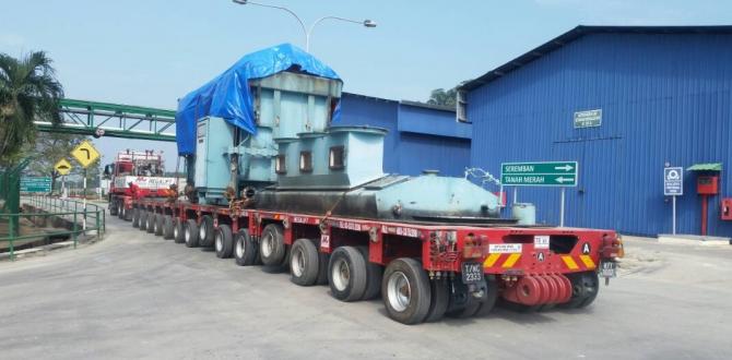 Megalift Covers 300km to Deliver Two Transformers