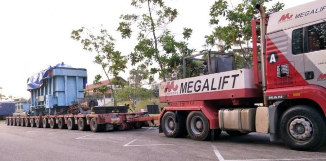 Megalift Covers 300km to Deliver Two Transformers