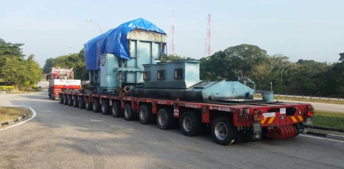 Megalift Covers 300km to Deliver Two Transformers