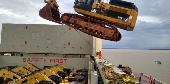 CTO do Brasil Ship Another 25 CAT Excavators to China