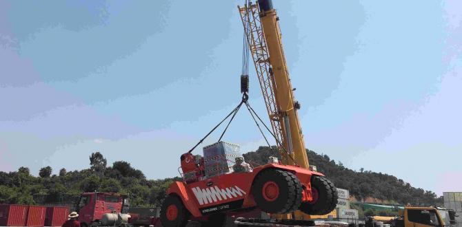 Hannational Handle Transport of Reach Stacker in China