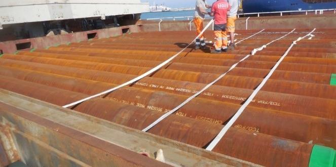 W.I.S. with Pipe Shipments from Italy to Russia