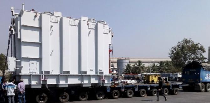 EXG Executes Transport of 3 Transformers in India