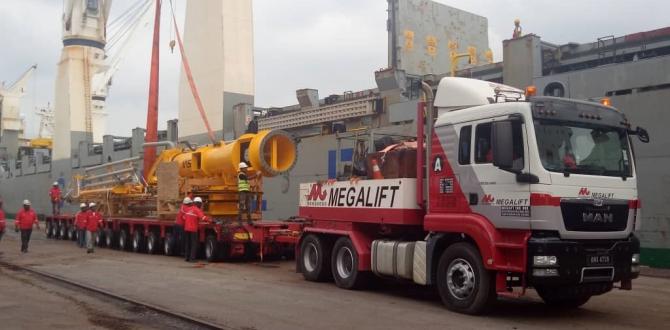 Megalift Handles Transport of 4 Oil & Gas Loading Arms