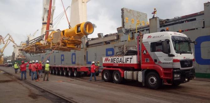 Megalift Handles Transport of 4 Oil & Gas Loading Arms