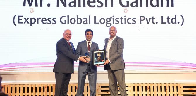 Nailesh Gandhi Named 'Dynamic Logistics Professional of the Year' at MALA 2018