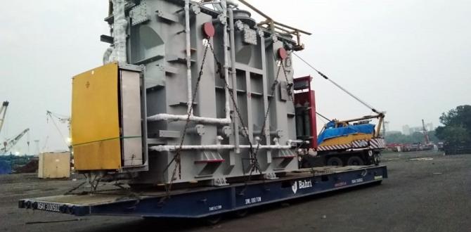 Express Global Logistics, India handles two 125 MVA Transformers at Mumbai Port