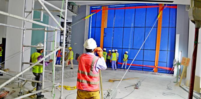 MIS Perform Lifting & Installation of Large Glass Panel