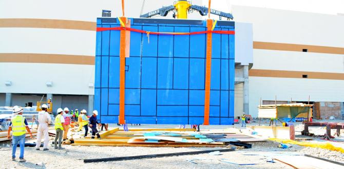 MIS Perform Lifting & Installation of Large Glass Panel