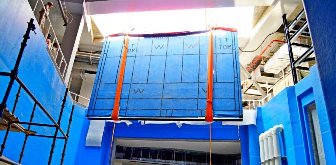 MIS Perform Lifting & Installation of Large Glass Panel