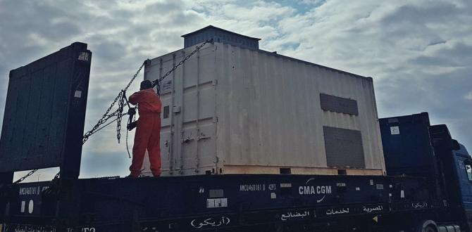 First Global Logistics with Drilling Equipment From Egypt to Croatia