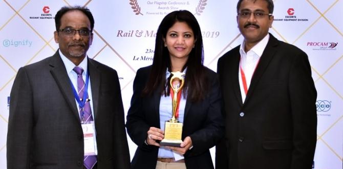 Procam Wins "Achievement in Services to Railways" Award