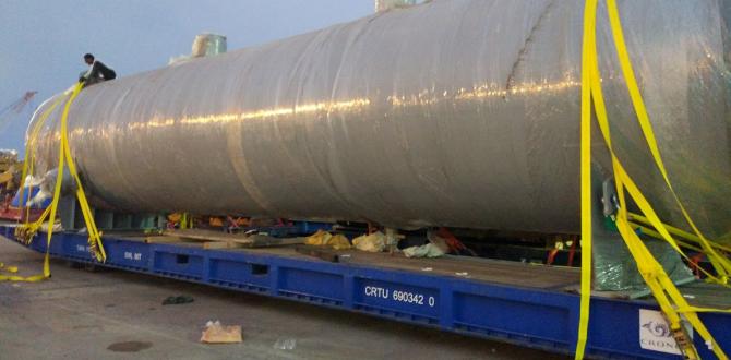 Vangard Logistics with 310 MT Heat Transformer Shipment