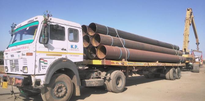 EXG Handle Breakbulk Shipment of 850 Large Pipes