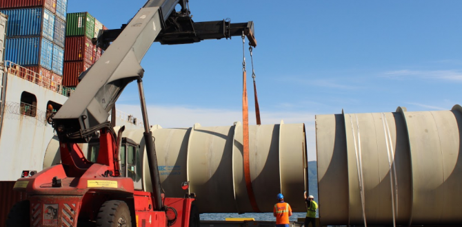 Origin Logistics with Transport of Oversized Cargo for Hydroelectric Power Plant