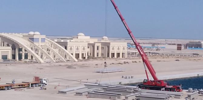 WSS UAE Handles Transportation of Precast Concrete Pontoons