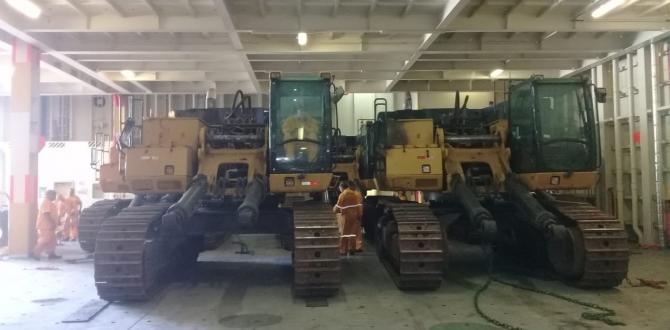 CTO do Brasil Handle Shipment of 5 CAT Excavators