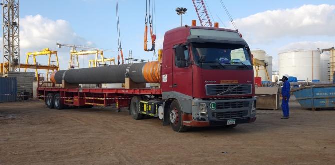 Wilhelmsen UAE Handles Movement of Pipe Spools