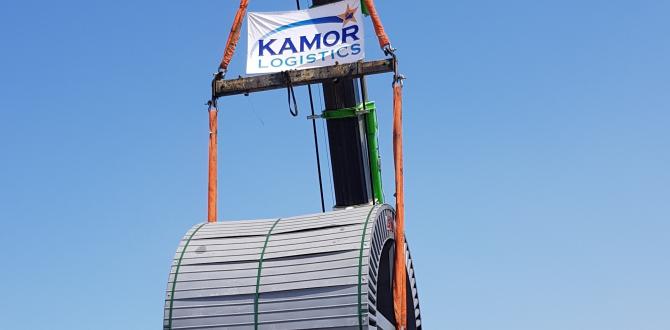 Kamor Logistics Delivers First Lot of High Voltage Cable Drums