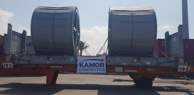 Kamor Logistics Delivers First Lot of High Voltage Cable Drums