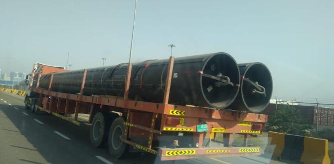 Wilhelmsen UAE Handles Import Shipment of Spud Columns