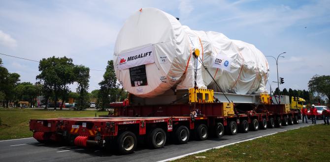 Megalift Report Successful Transportation of 2 Gas Turbines