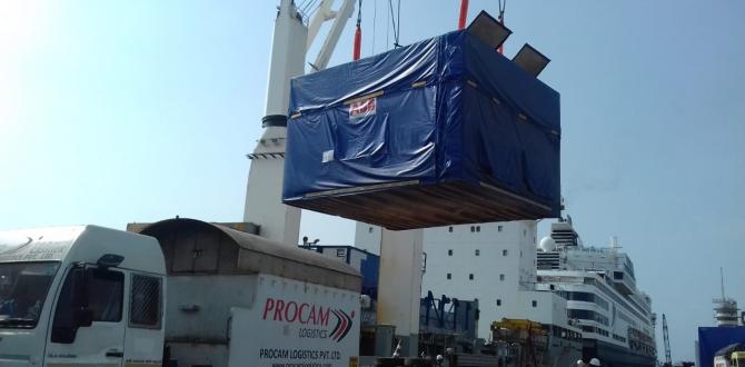 Procam Logistics Moves 12 Units of 70.6tn Stators & Rotors