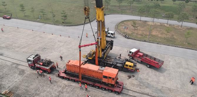 Megalift Deliver for MRT Railway Project in Malaysia