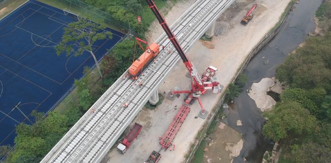 Megalift Deliver for MRT Railway Project in Malaysia