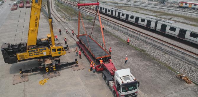 Megalift Deliver for MRT Railway Project in Malaysia